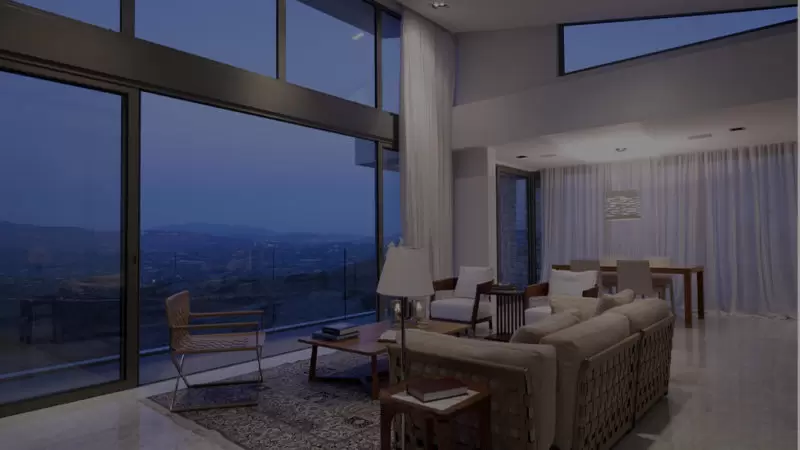 Living: Floor-to-Ceiling Windows