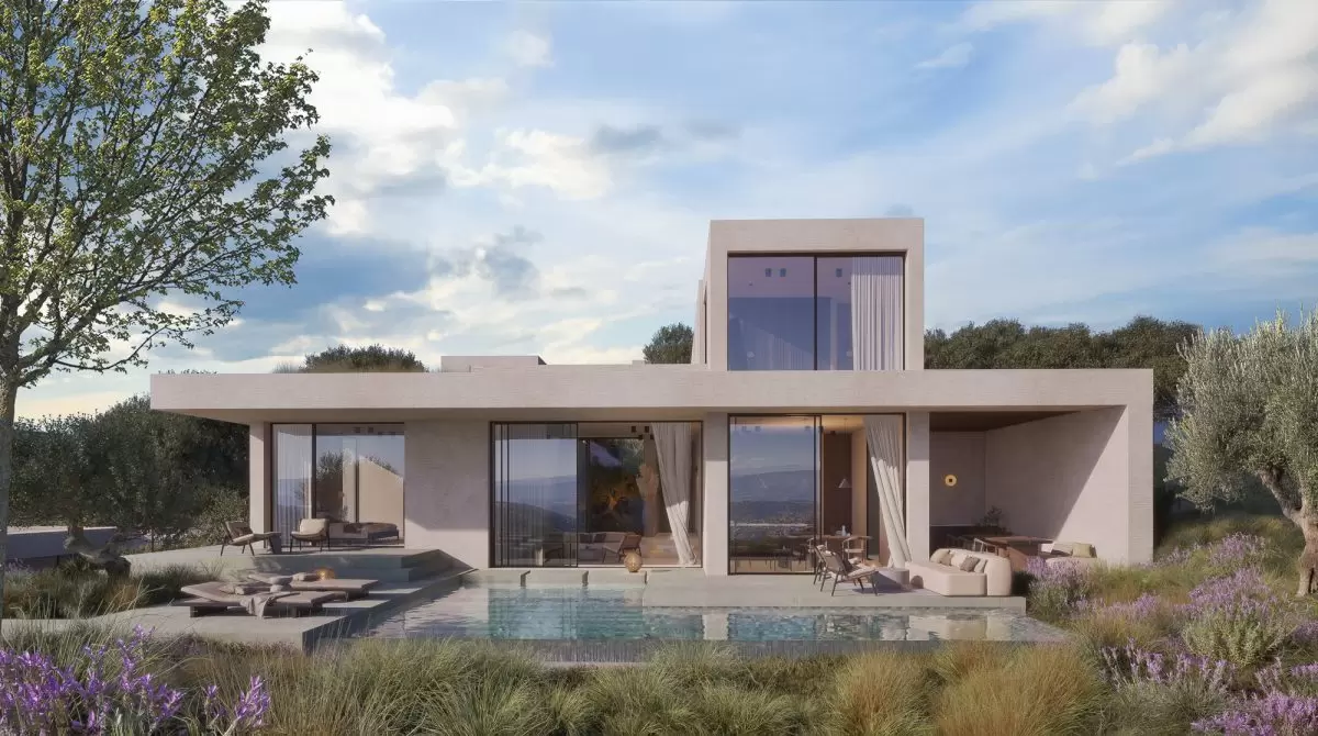 A luxury villa for sale at Minthis - new development called Lofos