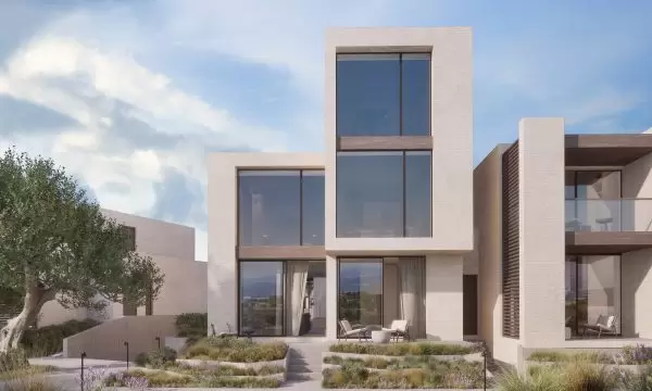 The Lofos apartments currently in development at Minthis Resort. Luxury apartments soon available for sale in Cyprus.
