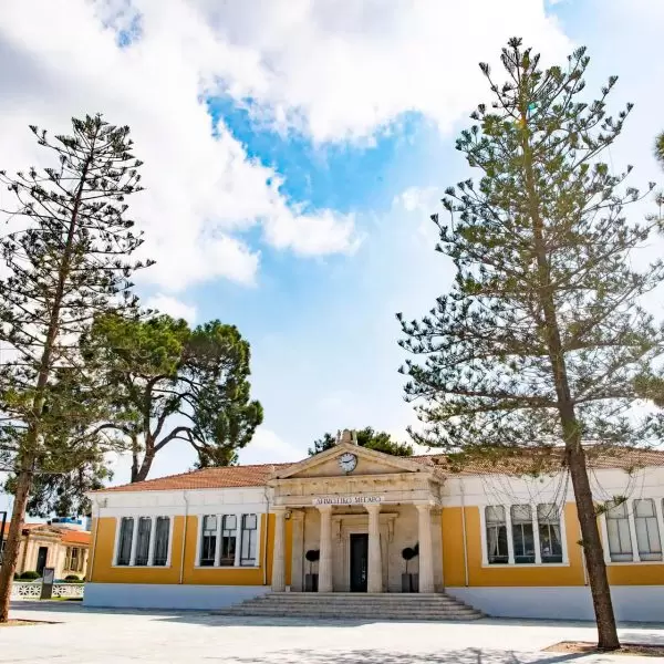 The Town Hall of Paphos, as seen from the front courtyard